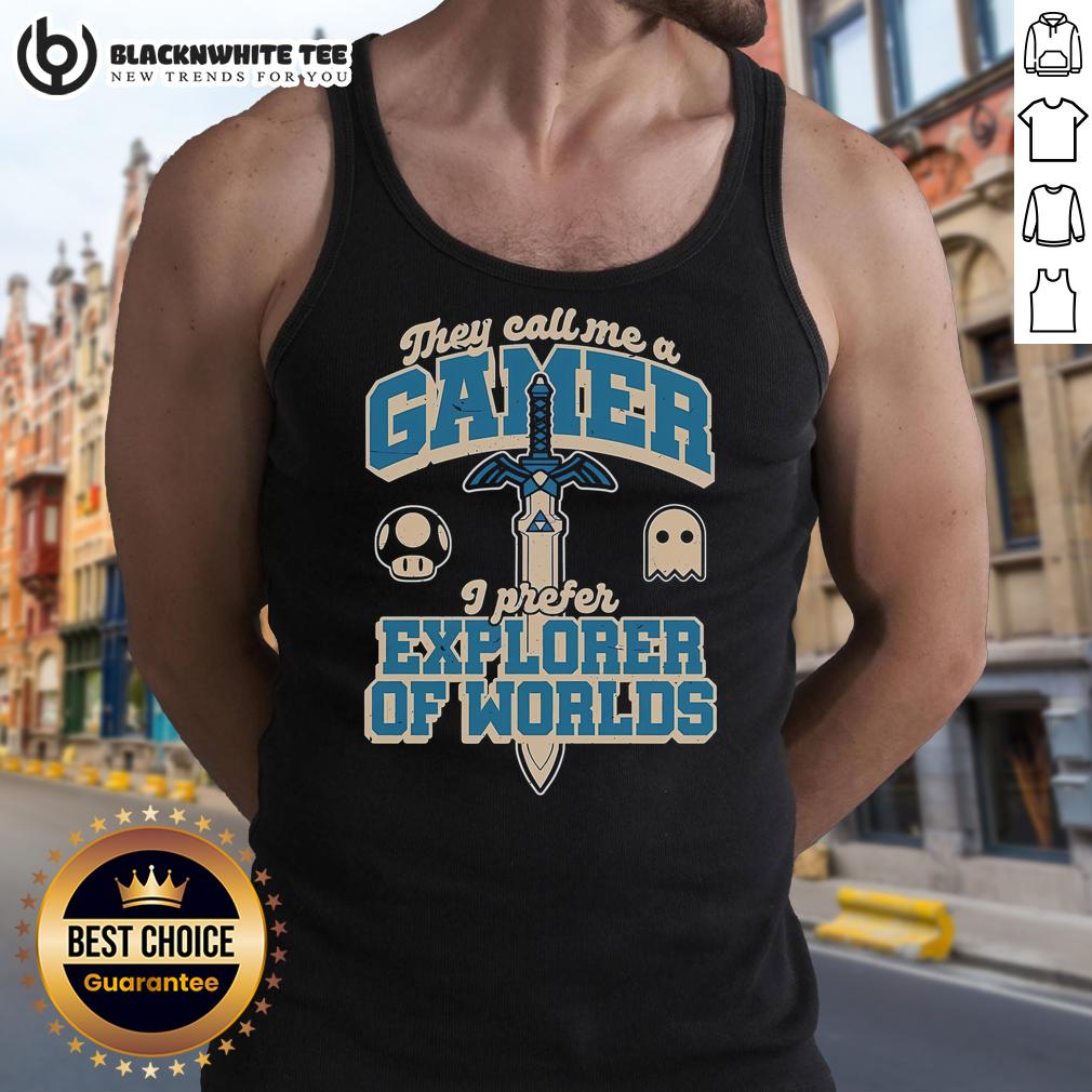 Funny Gamer Sword Explorer T-Shirt - Image 4