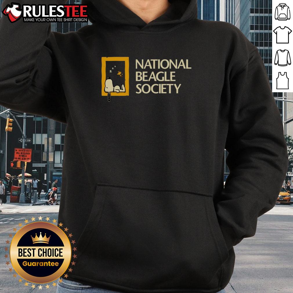 Cute Snoopy National Beagle Society T-Shirt - Image 2