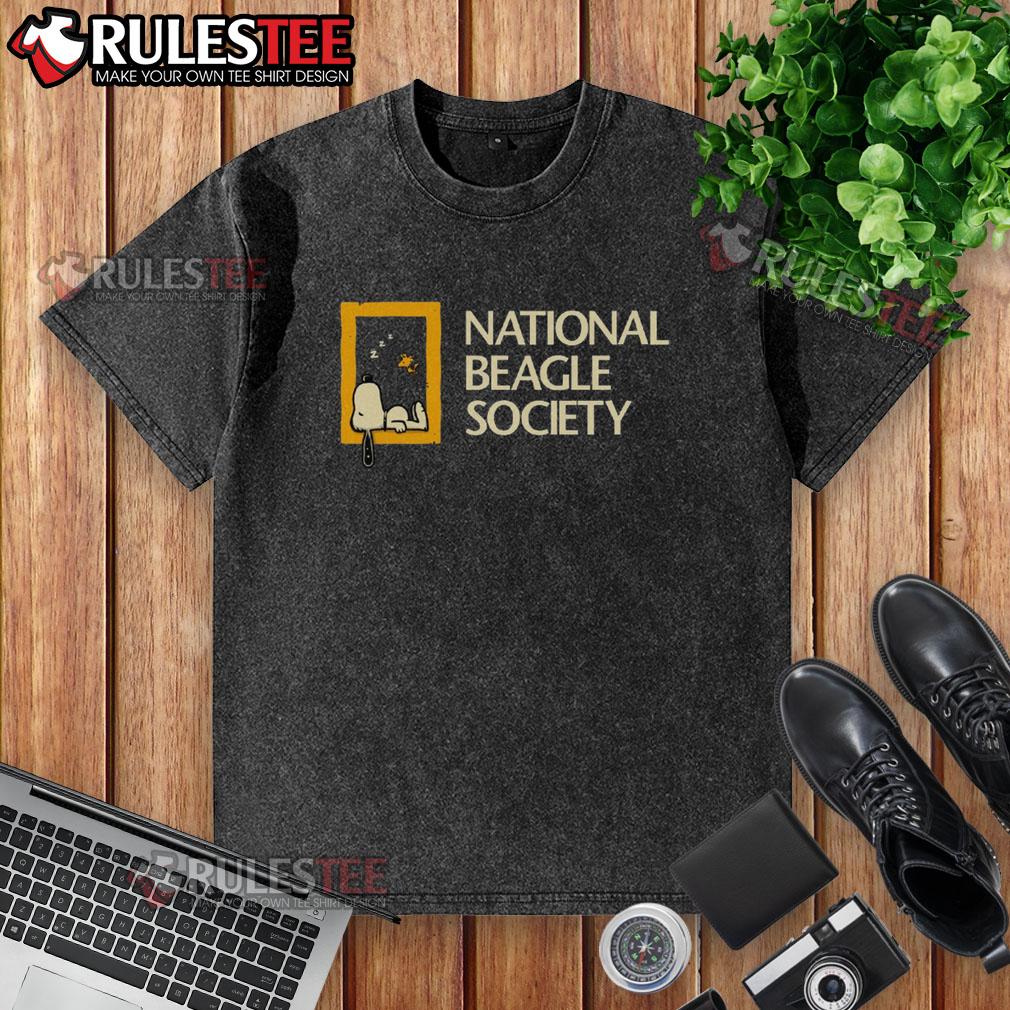 Cute Snoopy National Beagle Society T-Shirt - Image 6