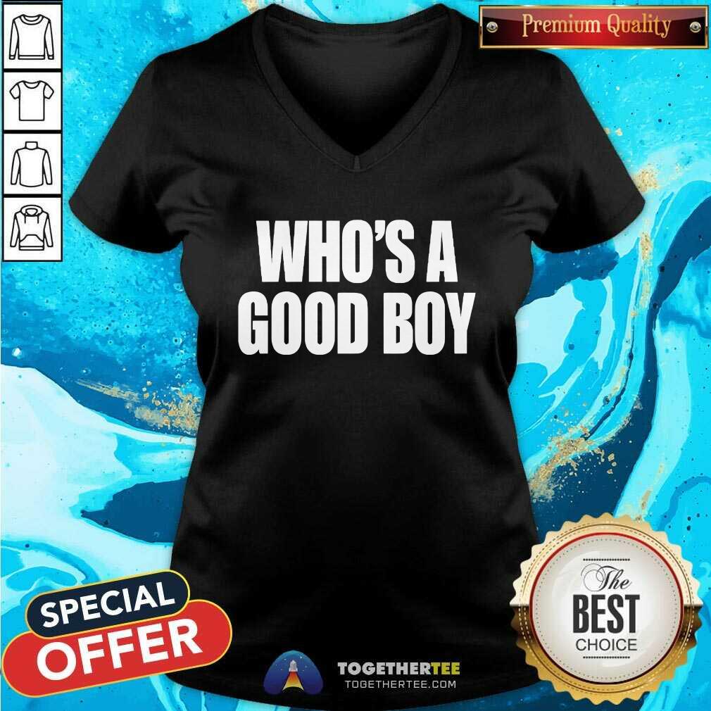 Official Who’s A Good Boy T-Shirt - Image 3