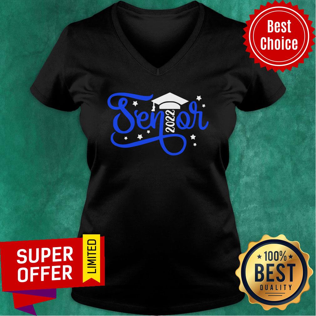 Nice Blue Seniors Class of 2022 Shirt - Image 2