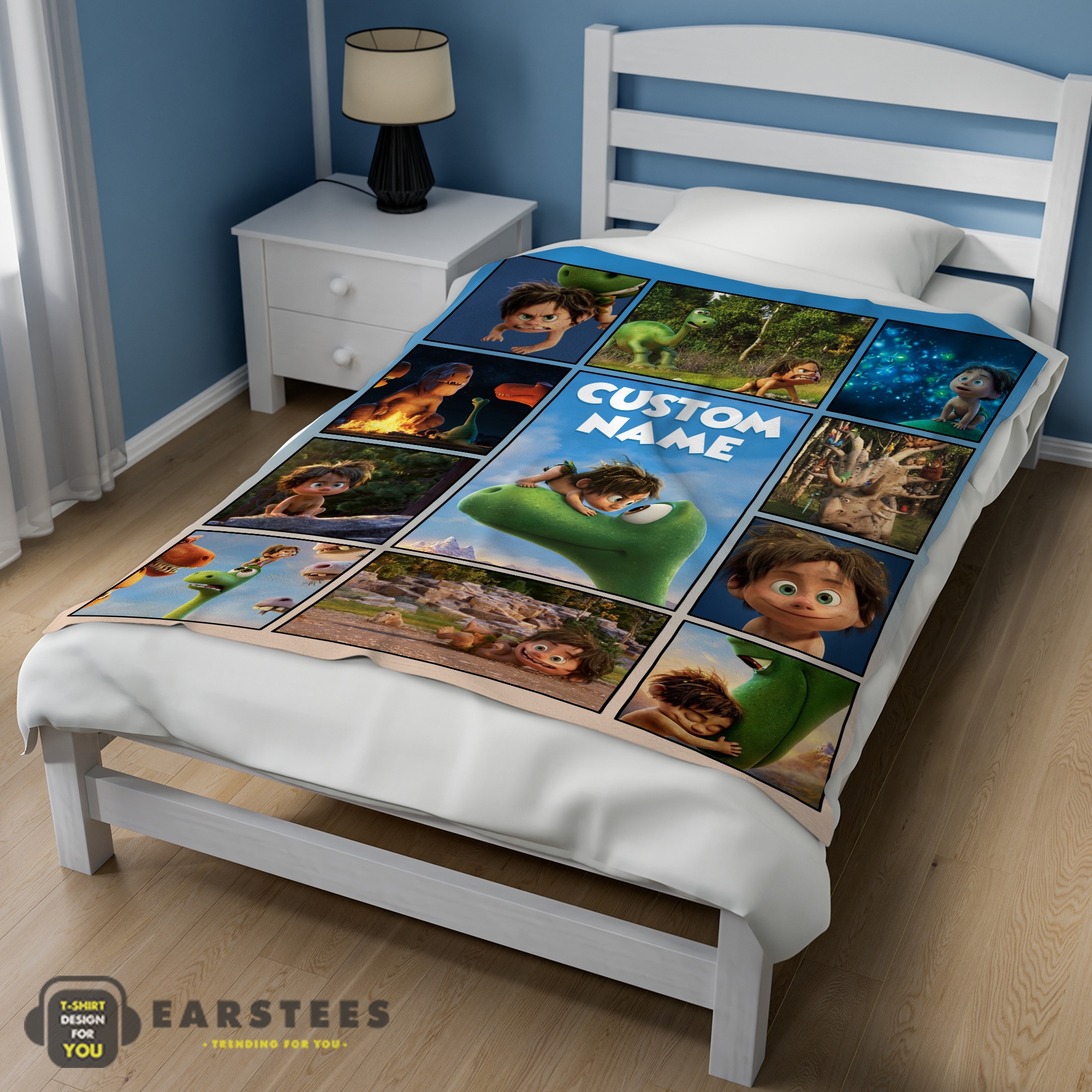 Good Disney Pixar The Good Dinosaur Collage Poster Blanket Fleece Customized Blanket - Image 3