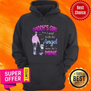 Alternative view of Daddy's Girl I Used To Be His Angel Now He's Mine Shirt