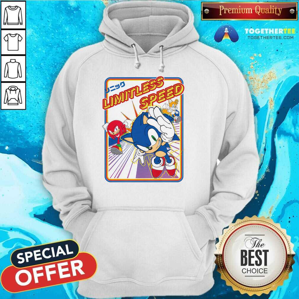 Sonic Knuckles And Tails Limitless Speed Retro Ringer T-shirt - Image 5