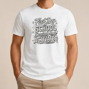 Hot First Day Teacher Humor Sketch Shirt