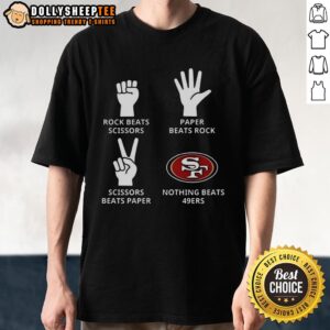Hot Nothing Beats San Francisco 49ers Football Logo T-Shirt