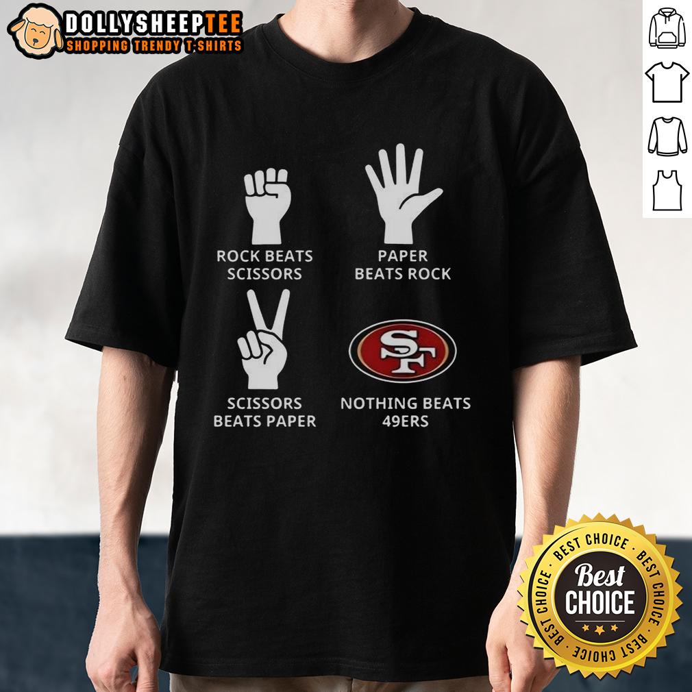 Hot Nothing Beats San Francisco 49ers Football Logo T-Shirt