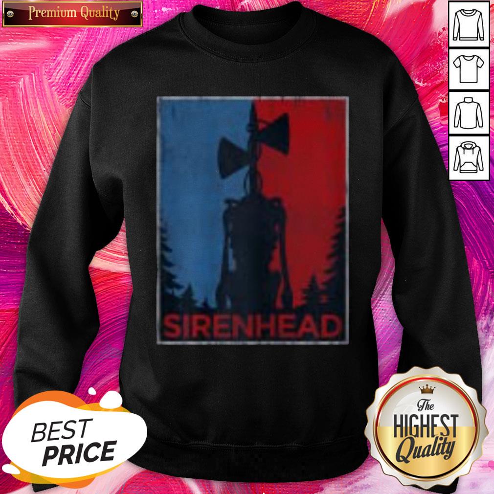 Pro Halloween Scary Siren Head Creature Vintage Meme Character Gifts Shirt - Image 4