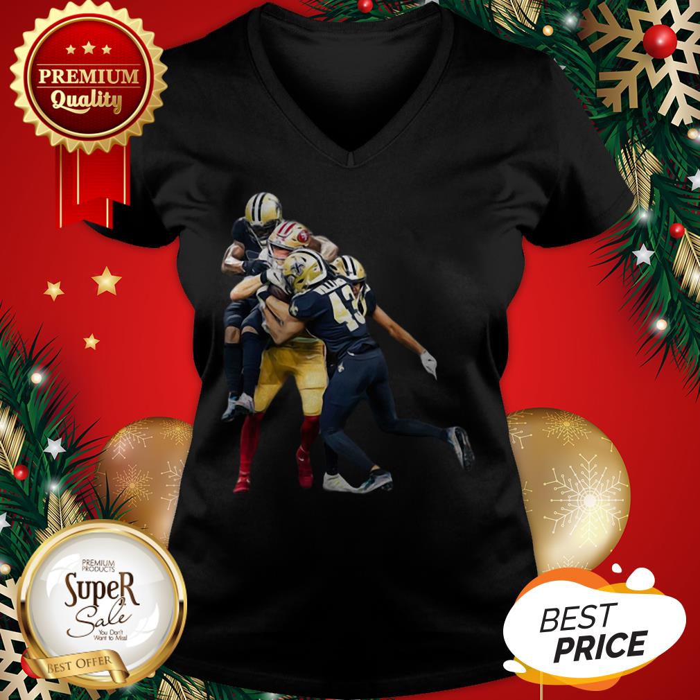 San Francisco 49ers Vs New Orleans Saints Marcus Williams Shirt - Image 2