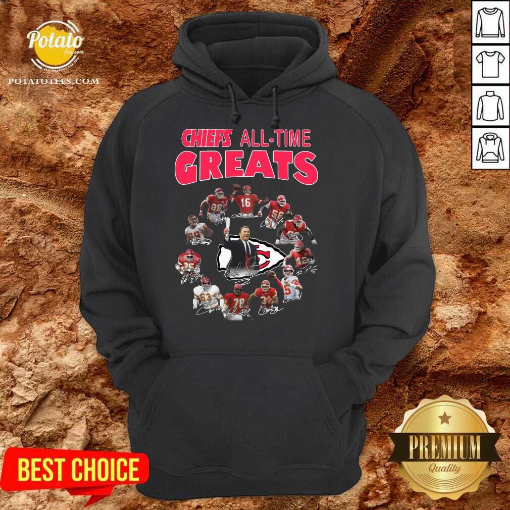 Perfect Kansas City Chiefs All-time Greats Signature Shirt - Image 5