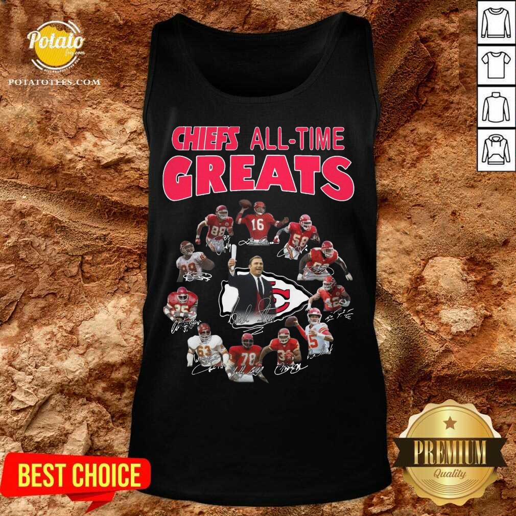 Perfect Kansas City Chiefs All-time Greats Signature Shirt - Image 3
