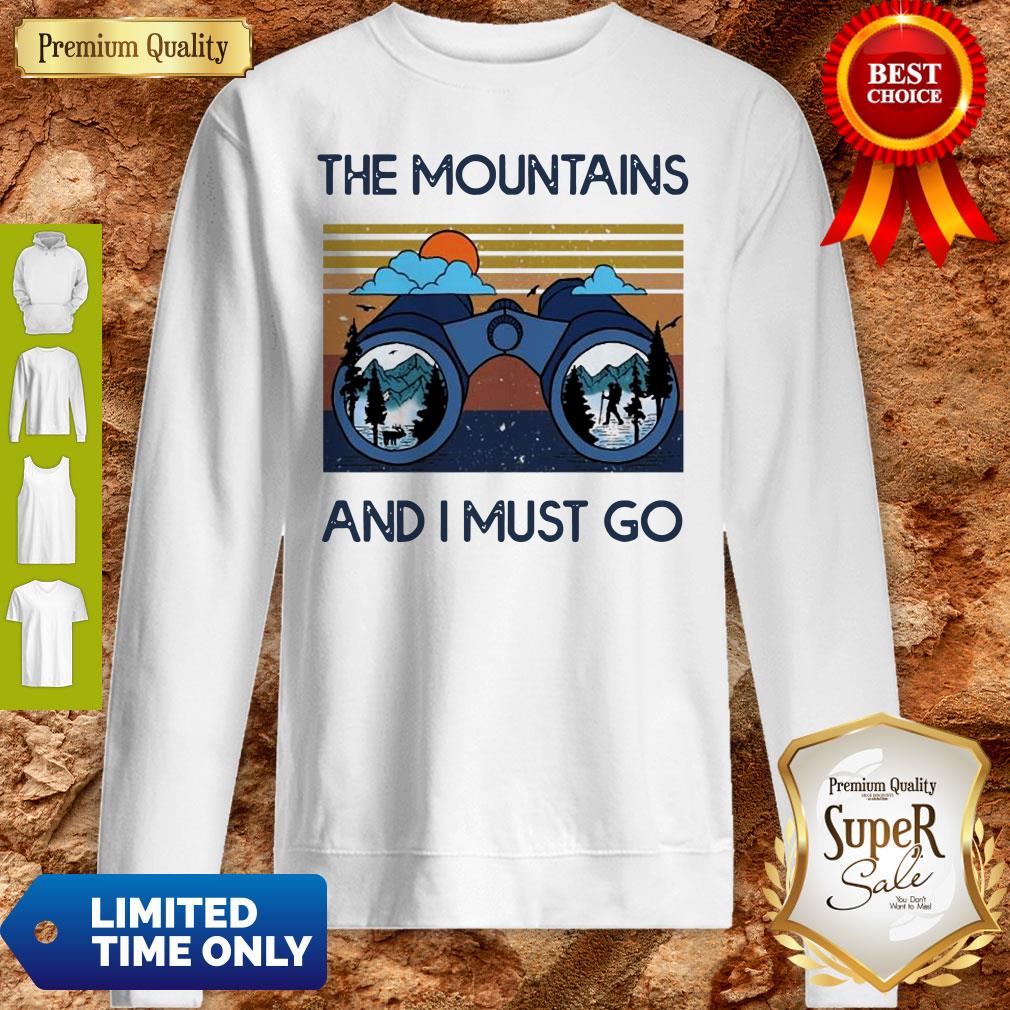 Good The Mountains Are Calling And I Must Go Vintage Shirt - Image 5