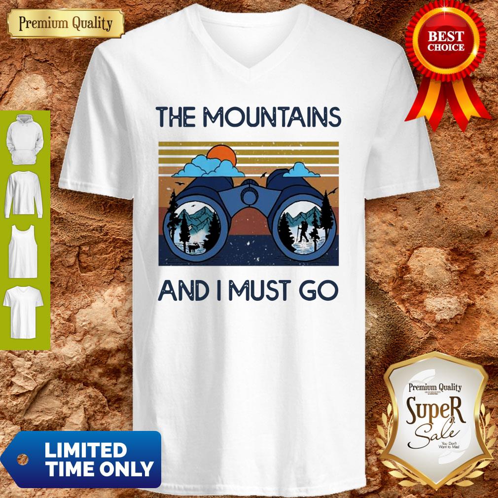 Good The Mountains Are Calling And I Must Go Vintage Shirt - Image 3