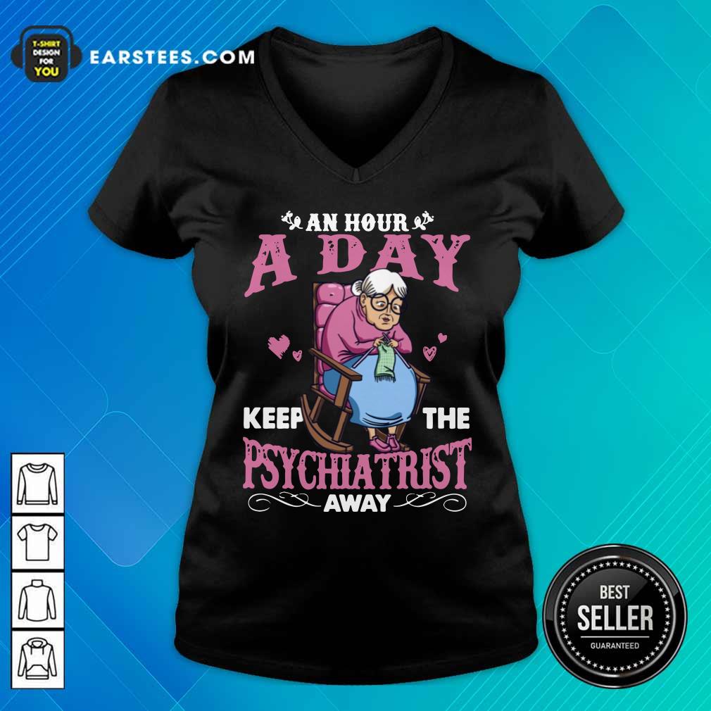Grandma An Hour A Day Psychiatrist Shirt - Image 5
