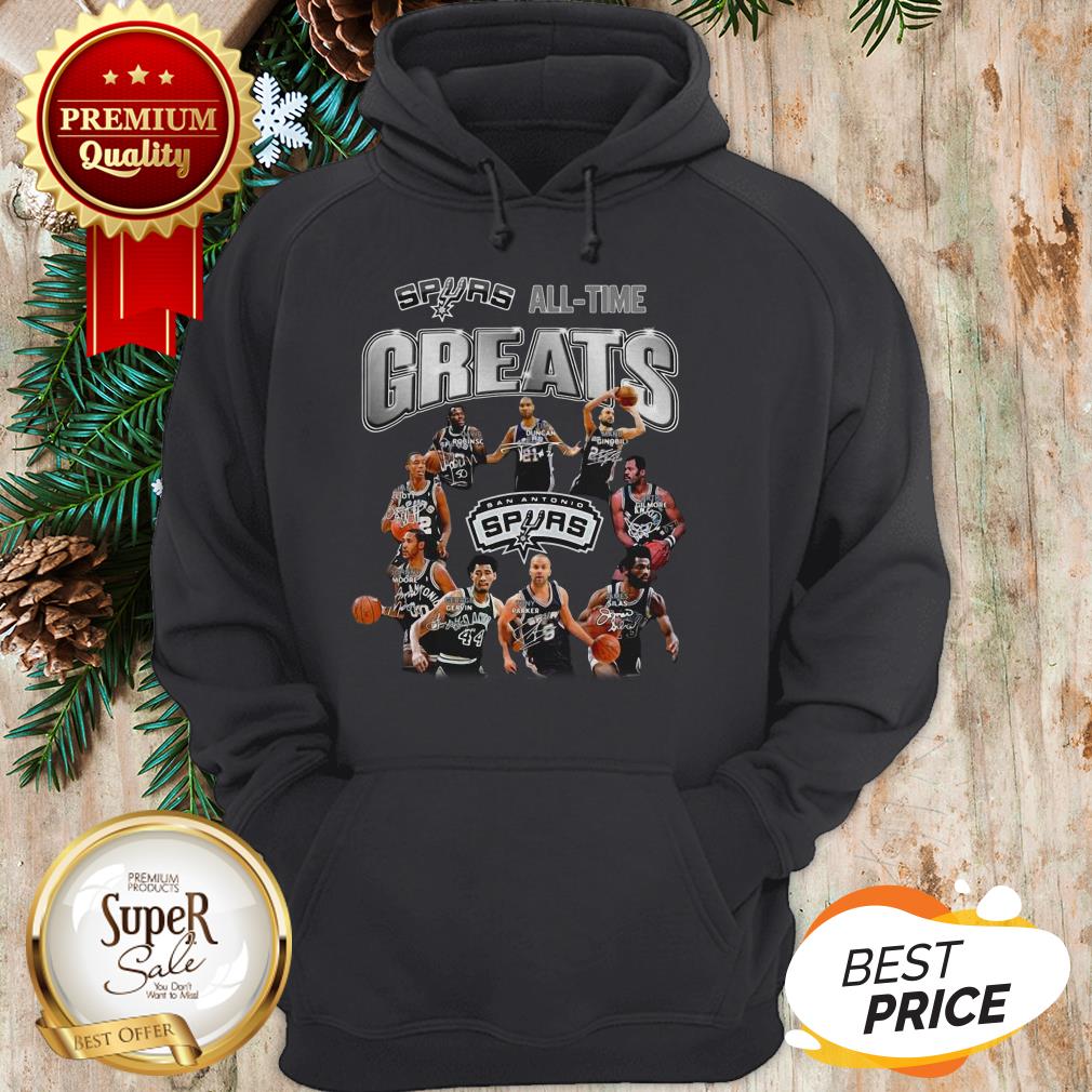 San Antonio Spurs All Time Greats All Signature Shirt - Image 5