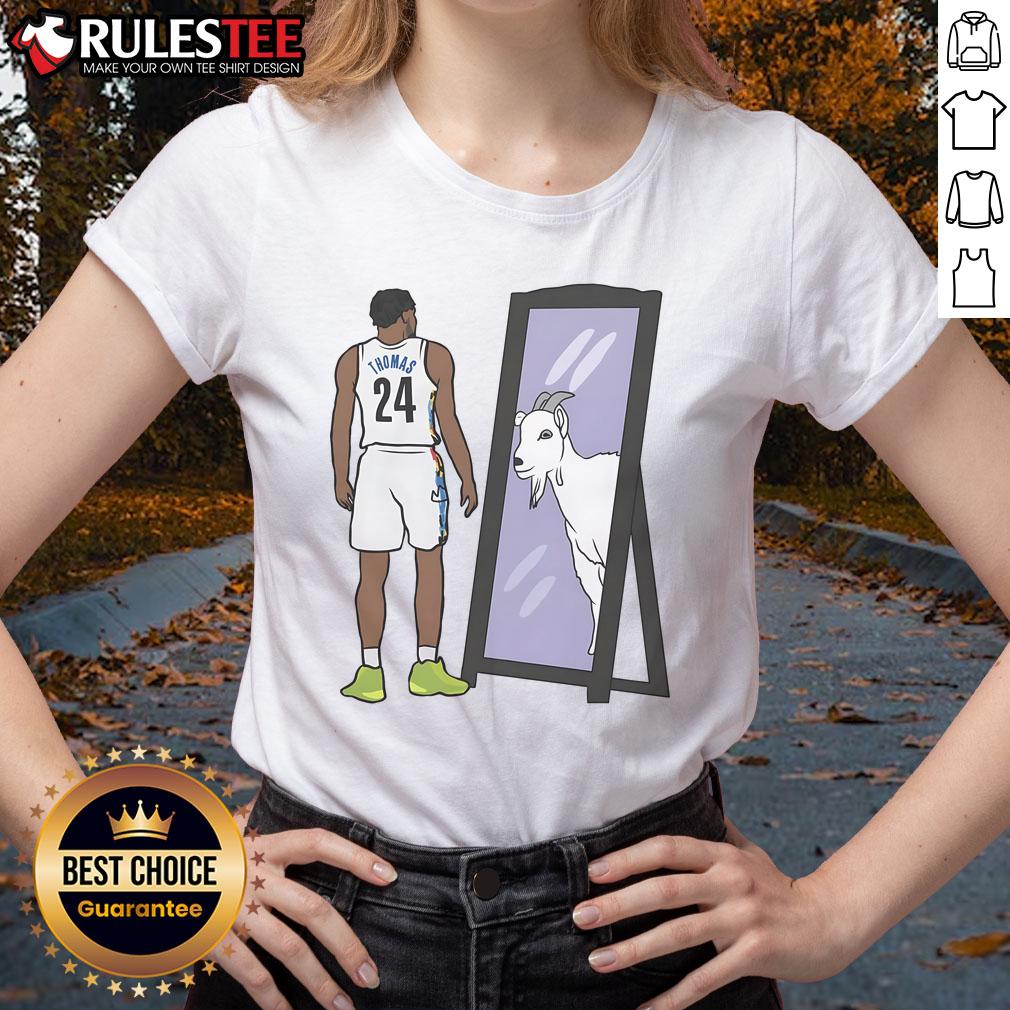 Awesome Cam Thomas Mirror Goat T-Shirt - Image 3