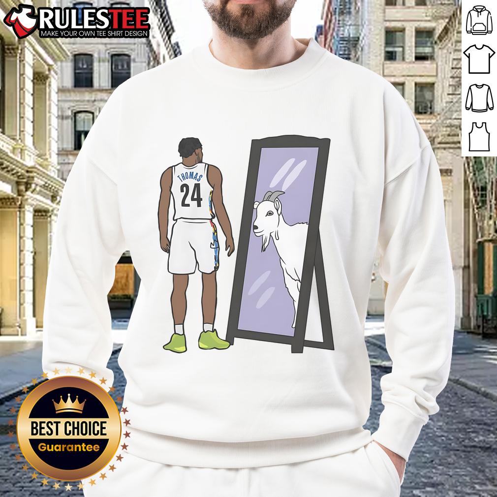Awesome Cam Thomas Mirror Goat T-Shirt - Image 5
