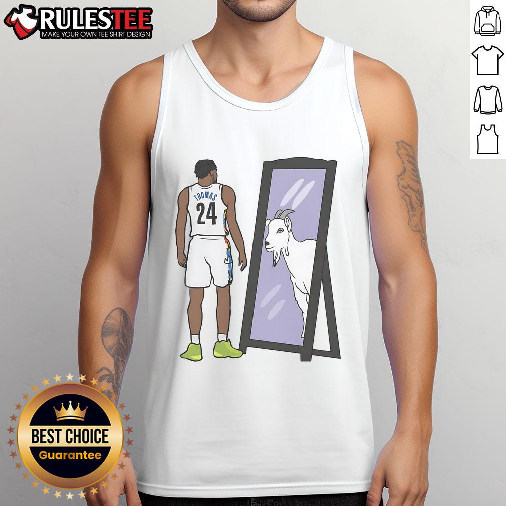 Awesome Cam Thomas Mirror Goat T-Shirt - Image 4