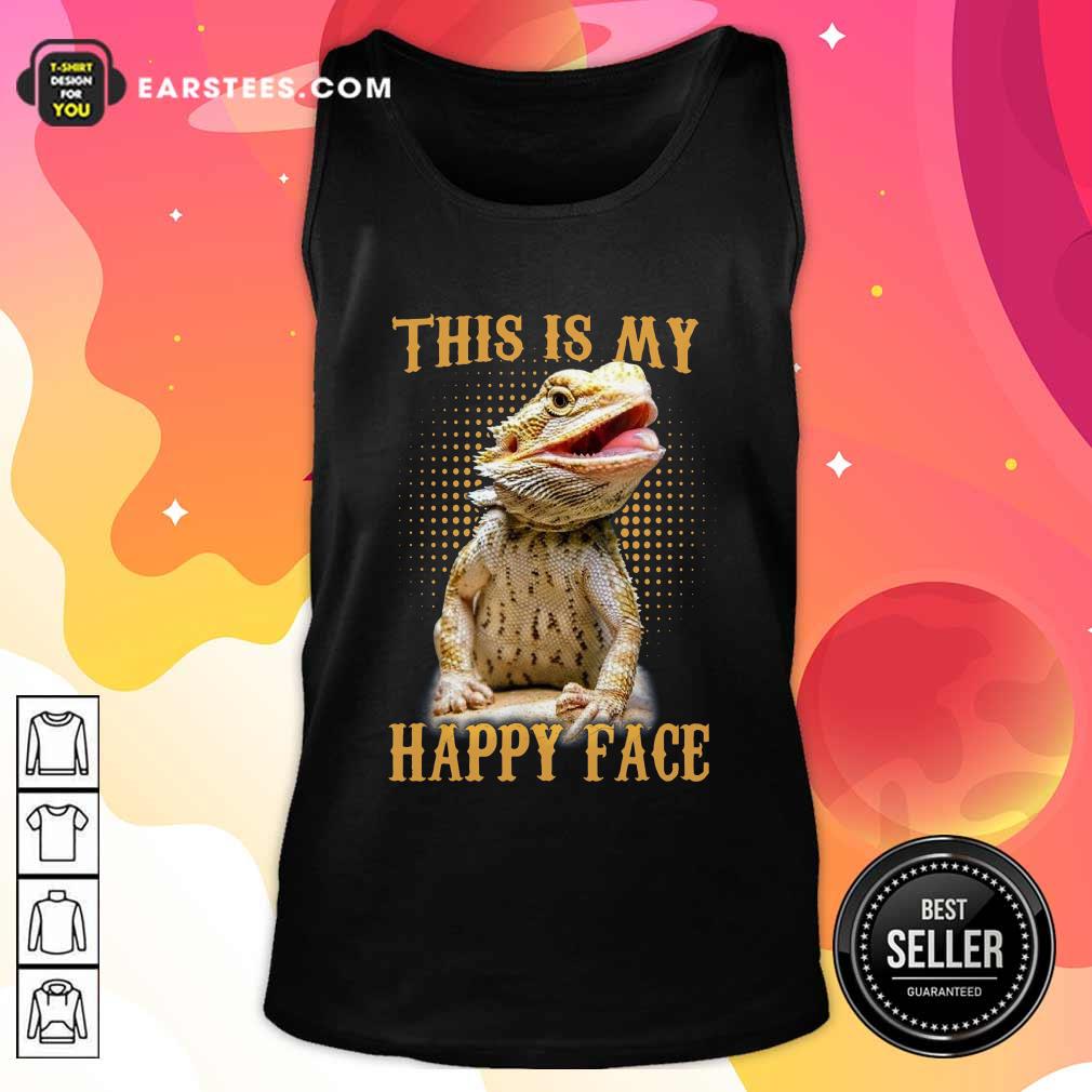 Awesome Pogona This Is My Happy Face Shirt - Image 4