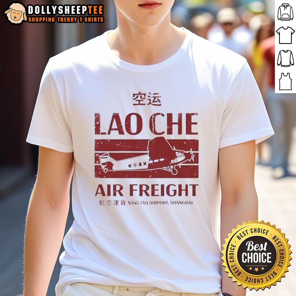 Nice Lao Che Air Freight Regular Inspired By The Movie Indiana Jones And The Temple Of Doom T-Shirt