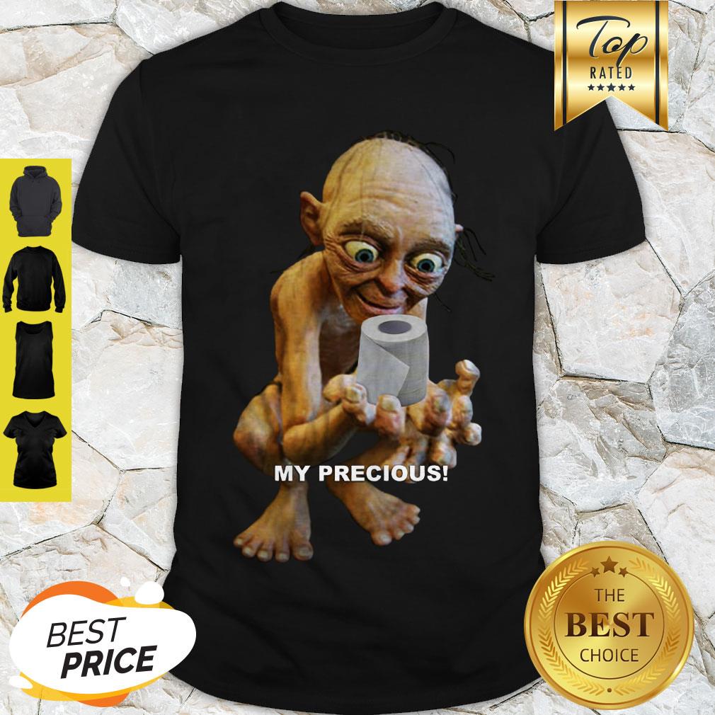 Nice Gollum My Precious Toilet Paper Coronavirus Shirt
