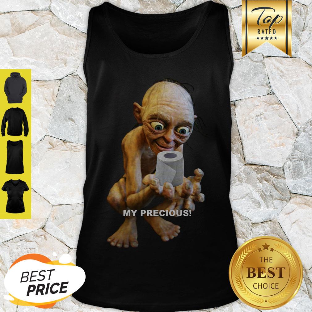 Nice Gollum My Precious Toilet Paper Coronavirus Shirt - Image 4
