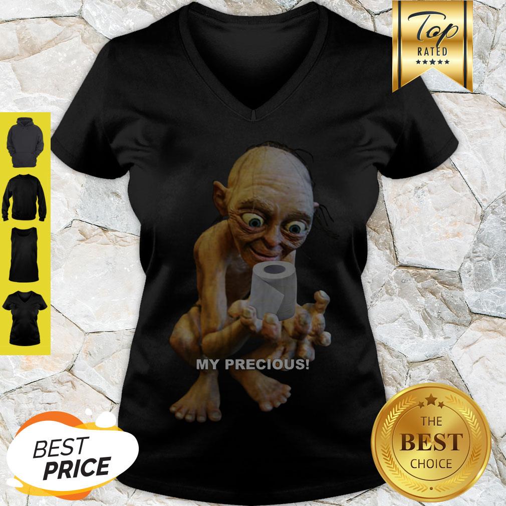 Nice Gollum My Precious Toilet Paper Coronavirus Shirt - Image 5