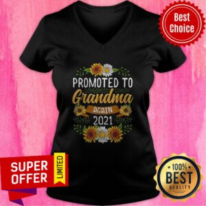 Alternative view of Official Sunflower Promoted To Mamaw Again 2021 Shirt