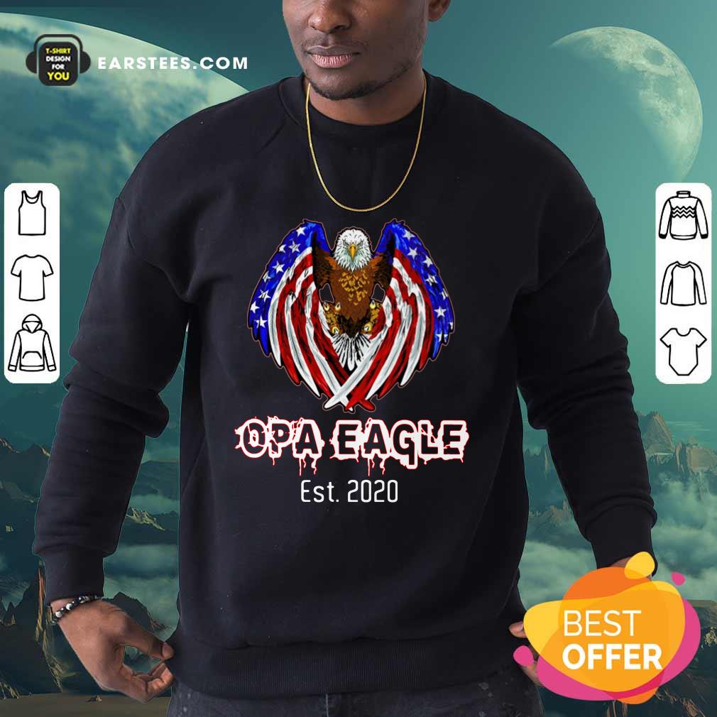 Opa Eagle American 2020 Shirt - Image 3