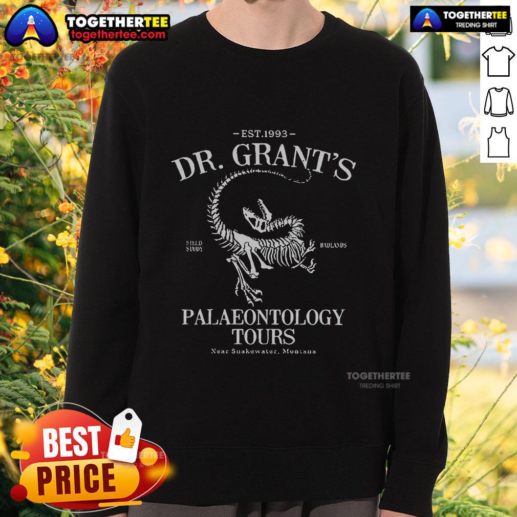 Premium Dr. Grant's Fossil Tours T-Shirt - Image 5