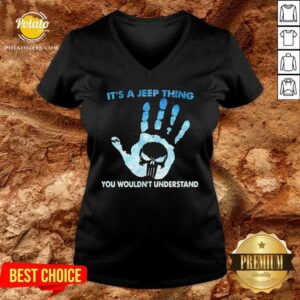 Alternative view of Hand Skull Its A Jeep Thing You Wouldnt Understand Shirt
