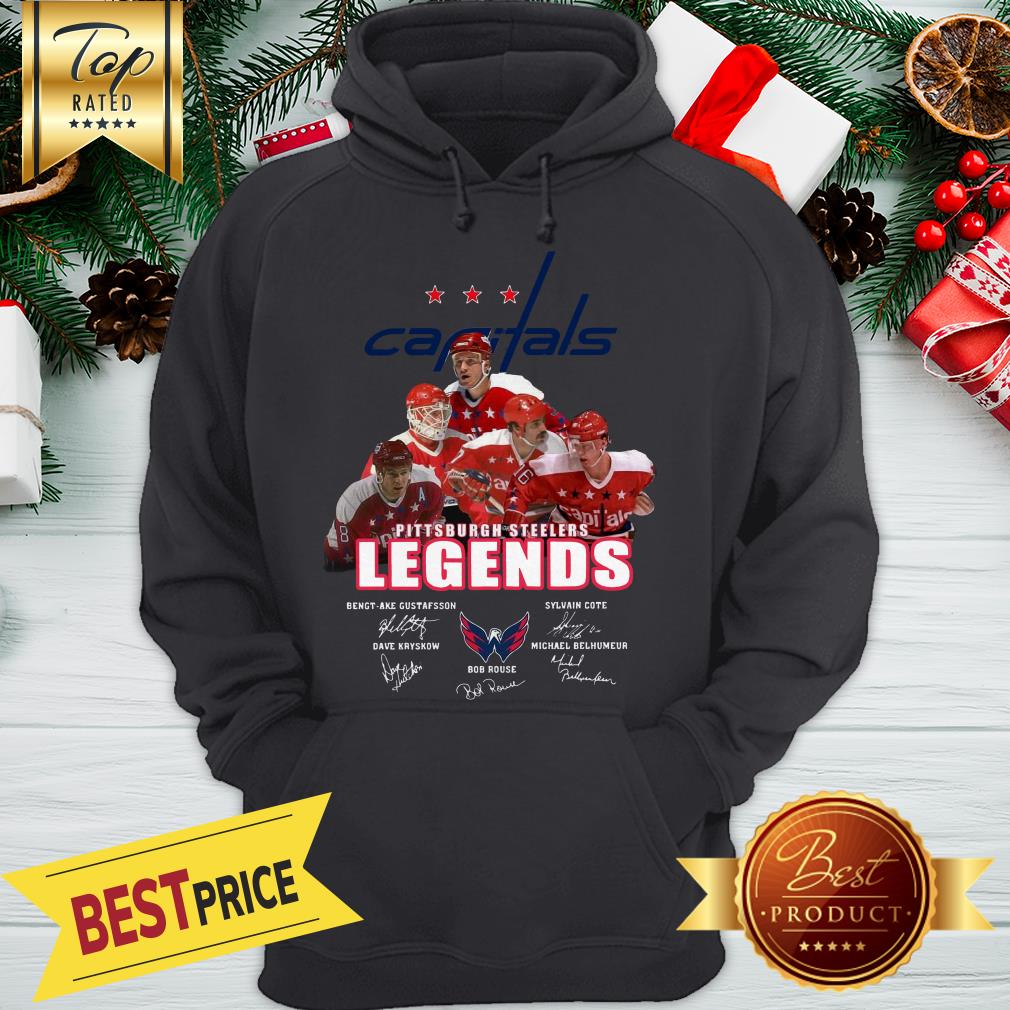 Washington Capitals Pittsburgh Steelers Legends Players Shirt - Image 5