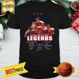 Washington Capitals Pittsburgh Steelers Legends Players Shirt