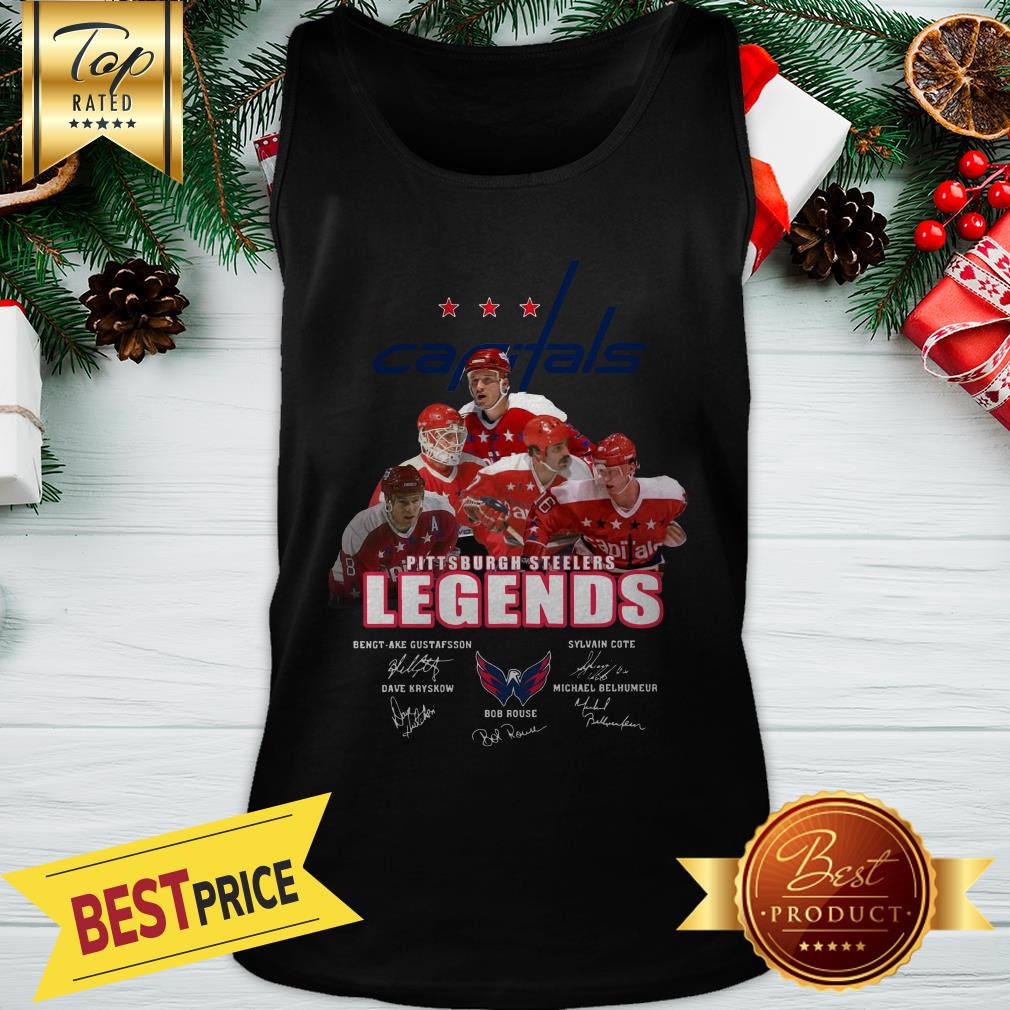 Washington Capitals Pittsburgh Steelers Legends Players Shirt - Image 3