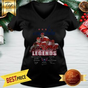 Alternative view of Washington Capitals Pittsburgh Steelers Legends Players Shirt