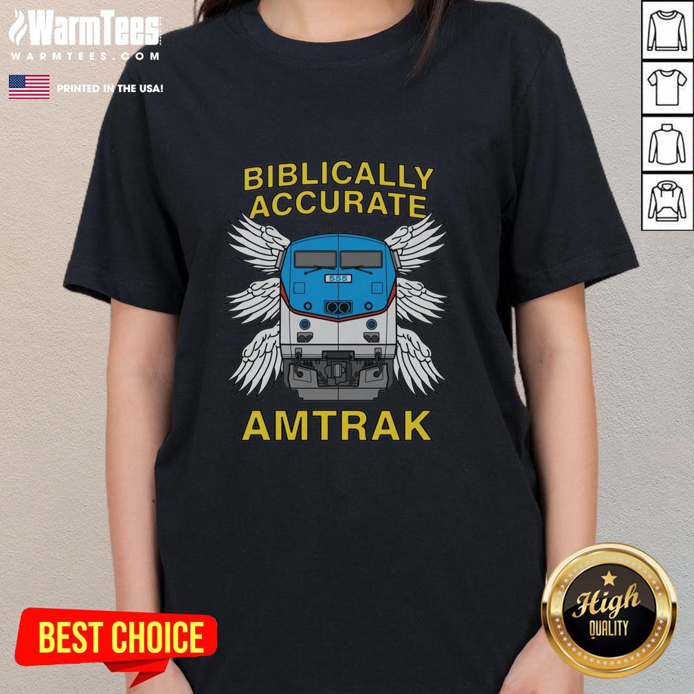 Original Biblically Accurate Train T-Shirt - Image 3