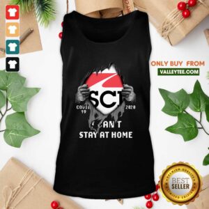 Alternative view of Cool Blood Inside Me SCI Technology 2020 I Cant Stay At Home Shirt