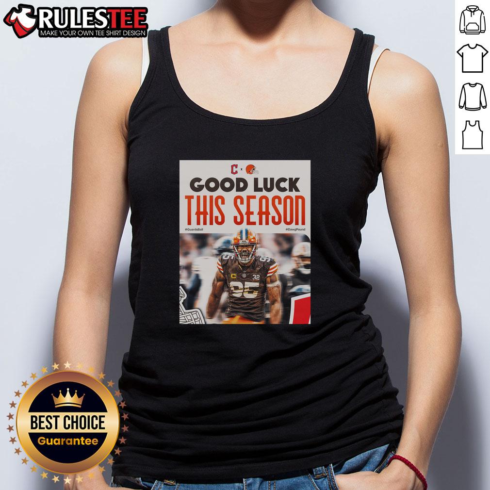 Good Cleveland Browns Good Luck This Season T-Shirt - Image 4
