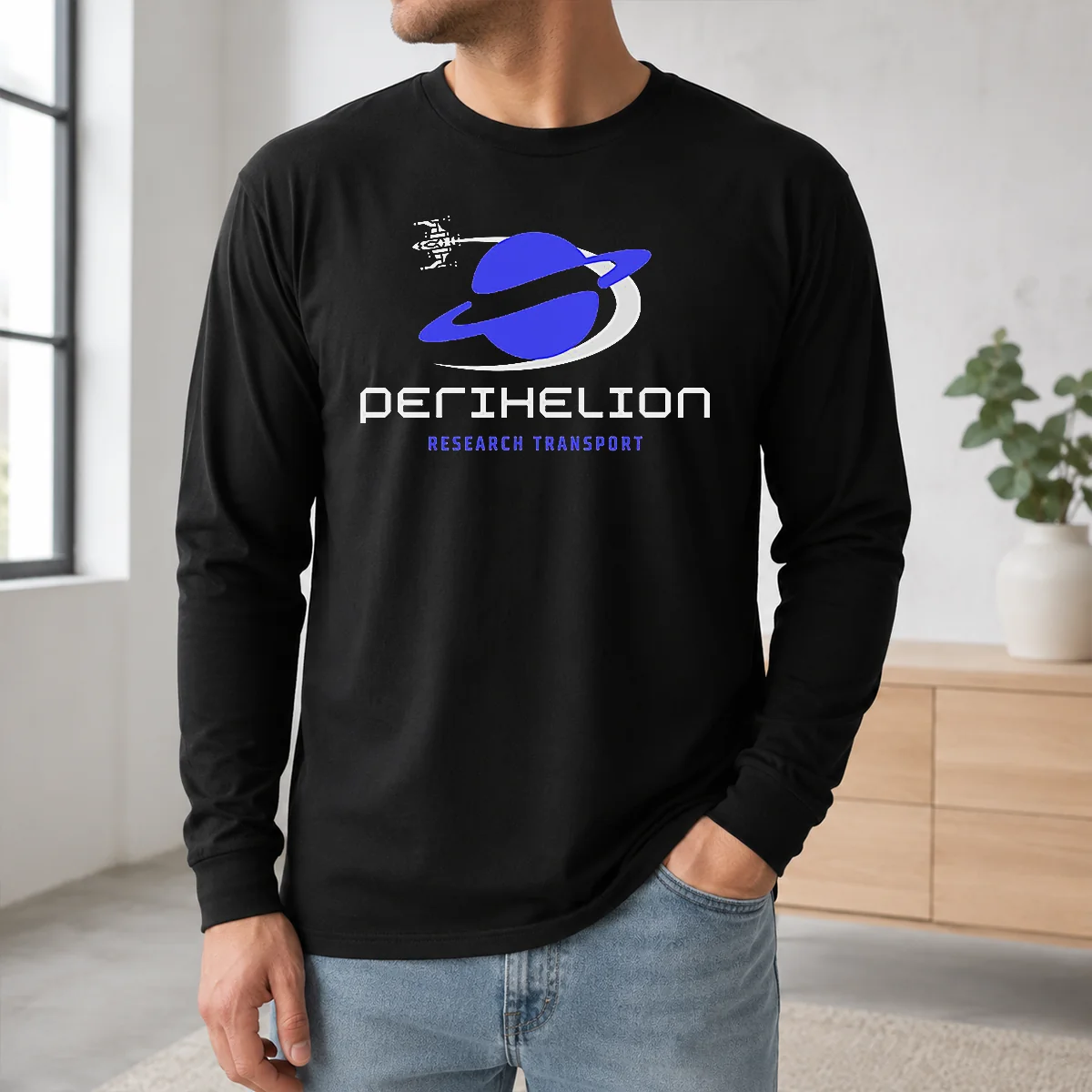 Official Perihelion Research Transport Geek Shirt - Image 5