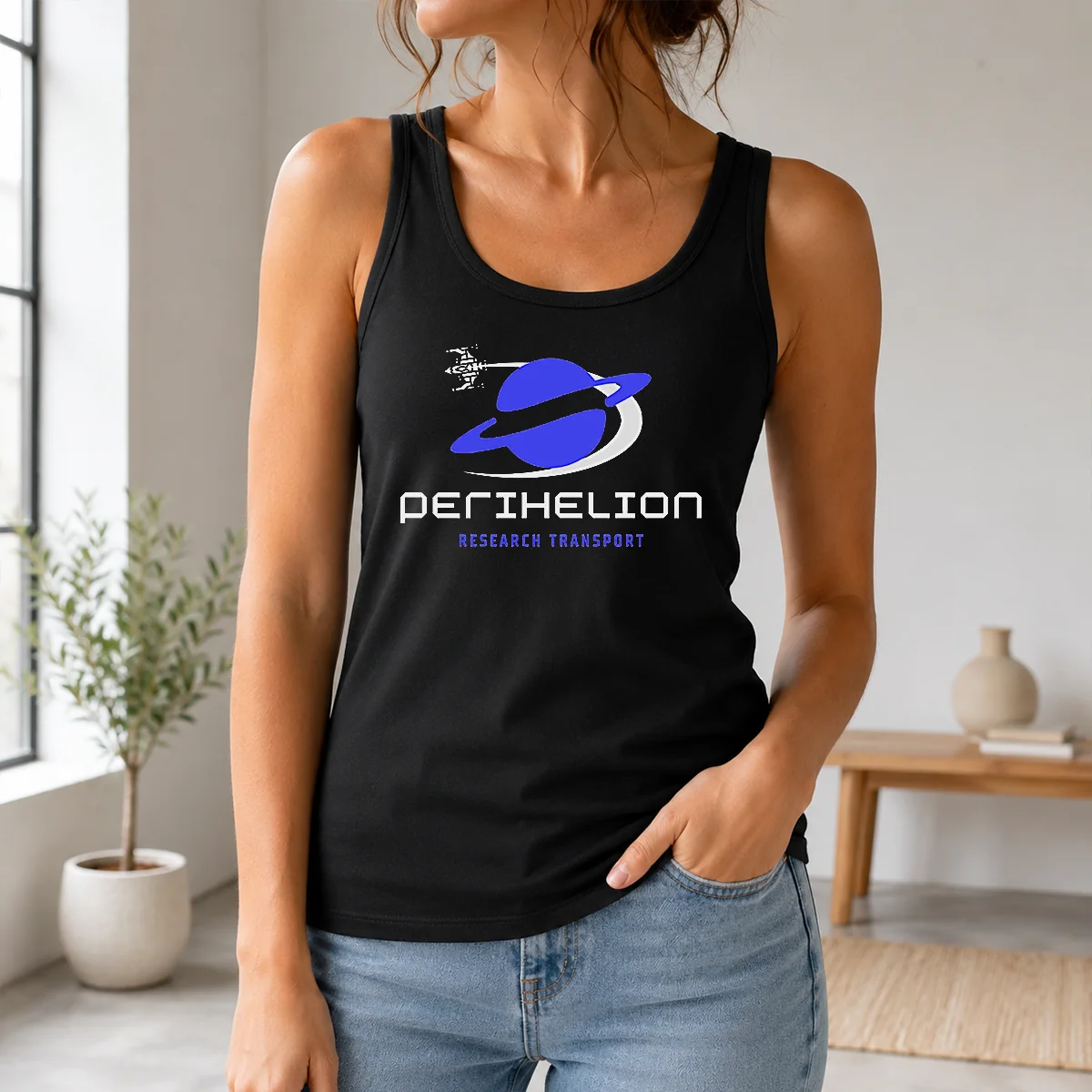 Official Perihelion Research Transport Geek Shirt - Image 3