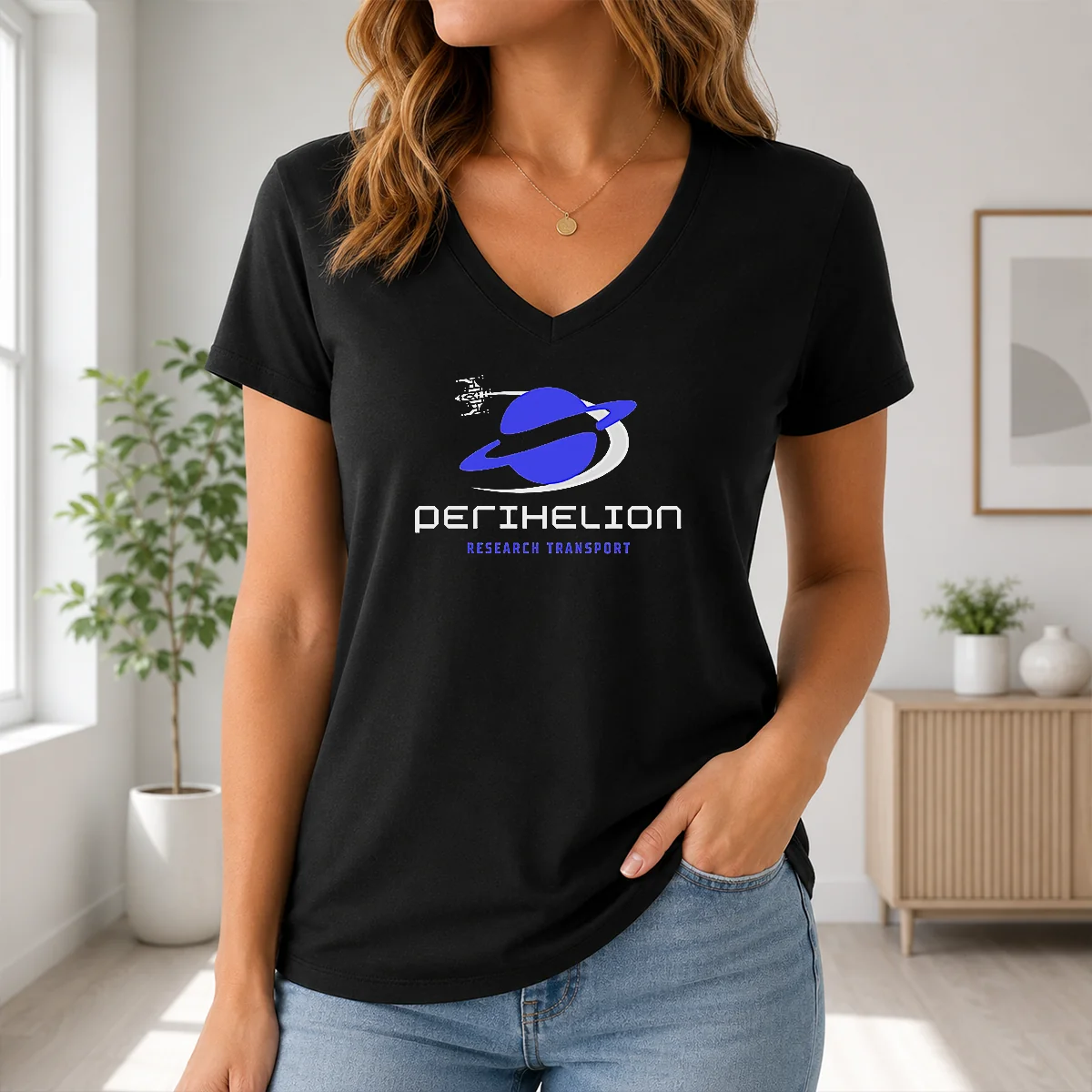 Official Perihelion Research Transport Geek Shirt - Image 2