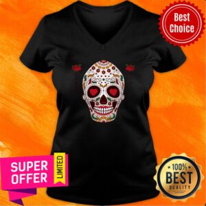Alternative view of The Mexican Dia De Muertos Day Of The Dead Sugar Skull Shirt