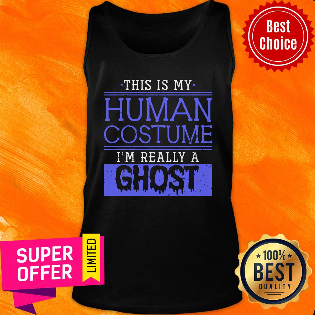 This Is My Human Costume I'm Really A Ghost Shirt - Image 5