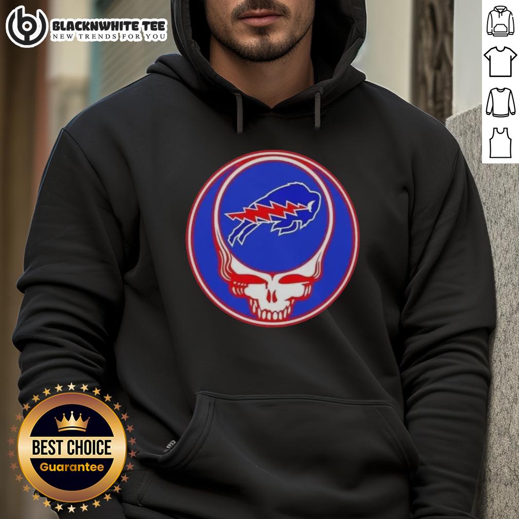 Top NFL Buffalow Bills Grateful Dead Stealie T-Shirt - Image 2