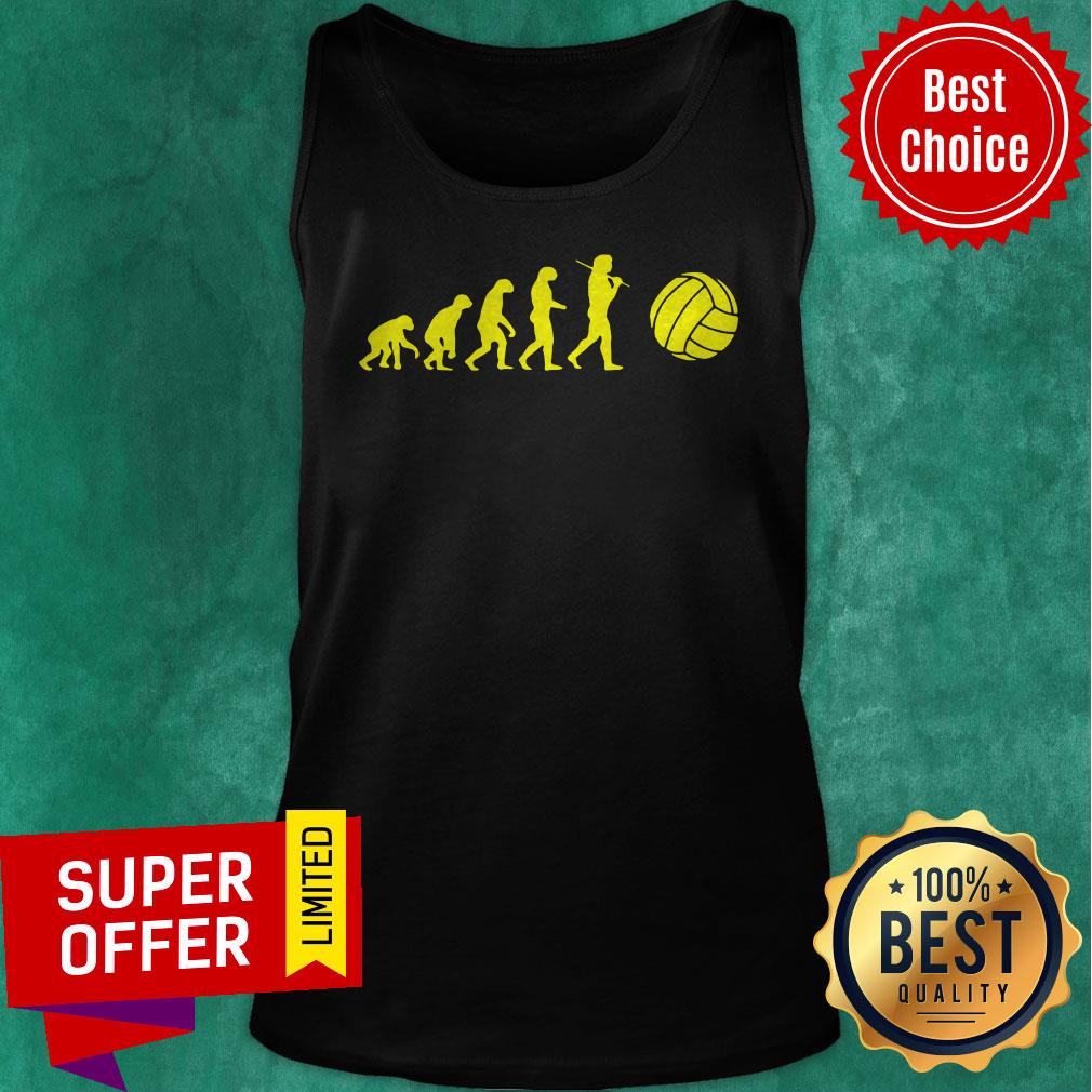 Awesome Volleyball Evolution Sport Volleyballer Ball Dig Shirt - Image 5