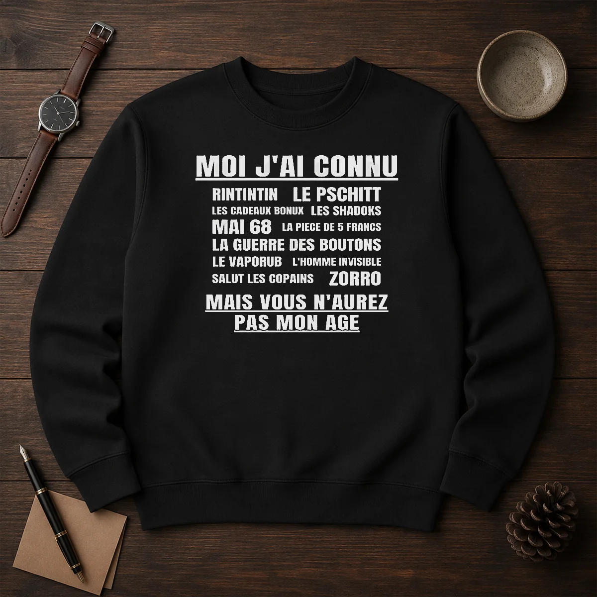 Good Moi Jai Connu Rintintin Le Pschitt Les Cadeaux Bonux Mai 68 Zorro Mais Vous Shirt - Image 7