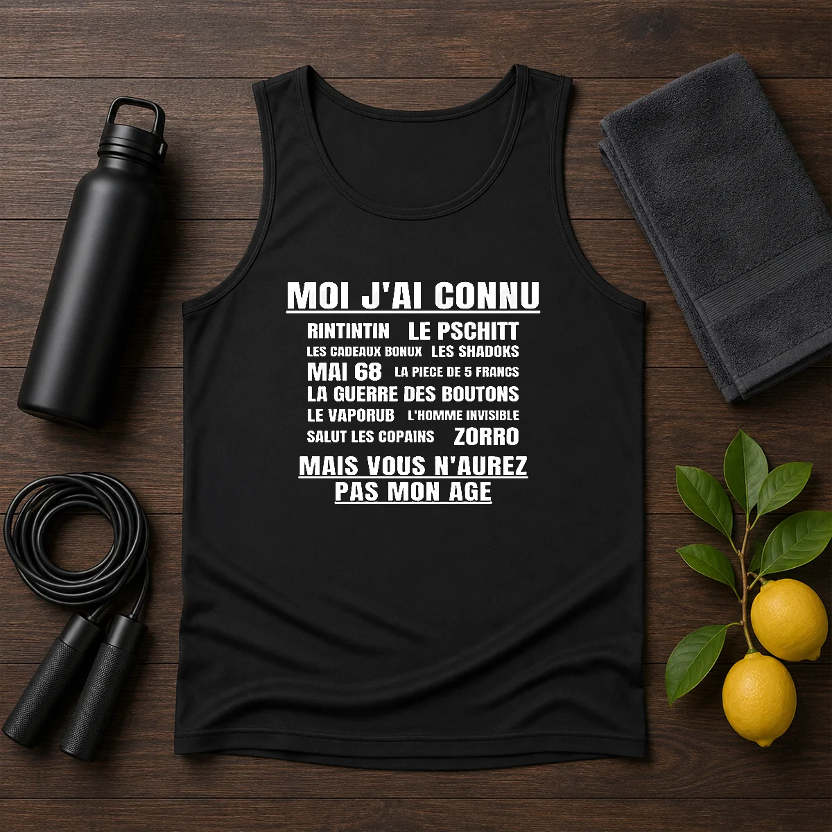 Good Moi Jai Connu Rintintin Le Pschitt Les Cadeaux Bonux Mai 68 Zorro Mais Vous Shirt - Image 3