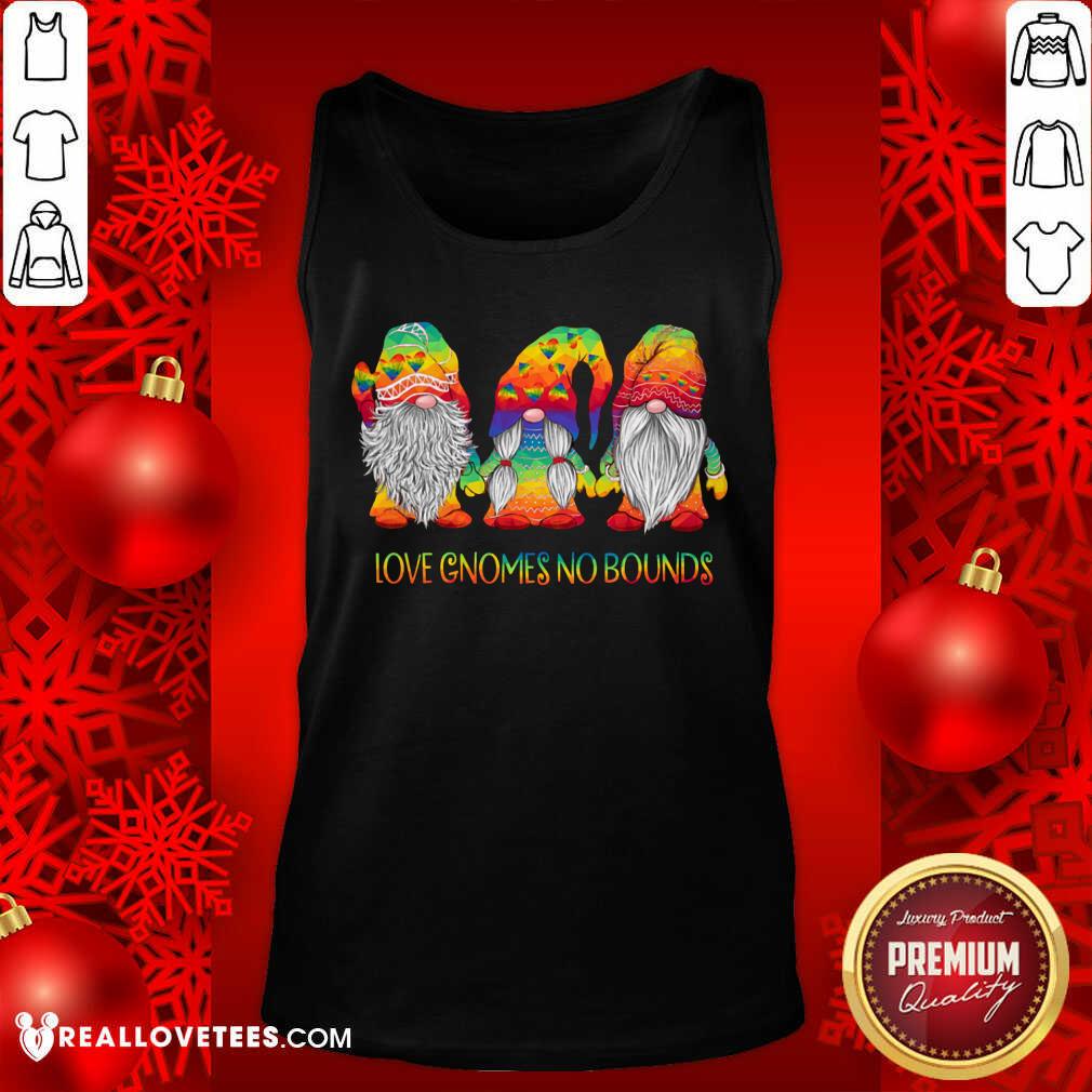Love Gnomes No Bounds LGBT Shirt - Image 4