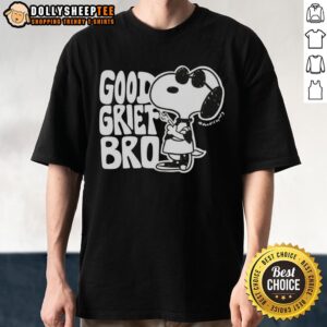 Premium Snoopy Good Grief Bro Graphic T-Shirt