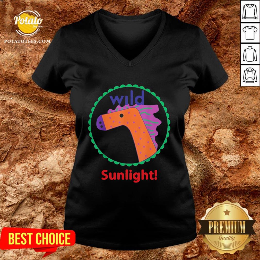 Funny Horse Art Sunlight Shirt - Image 2